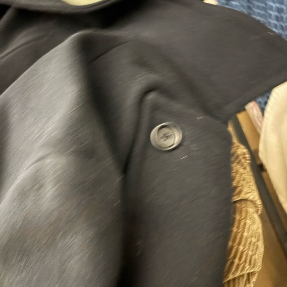 Banana Republic Dark Gray Pea Coat - Picture 3 of 5